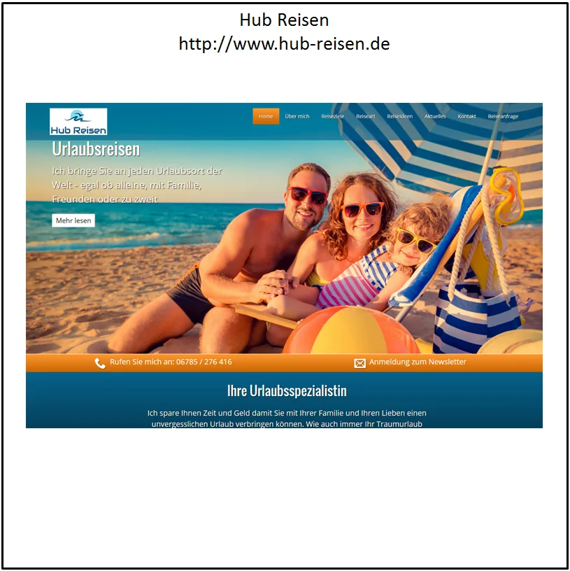 Hub-Reisen-Referenz